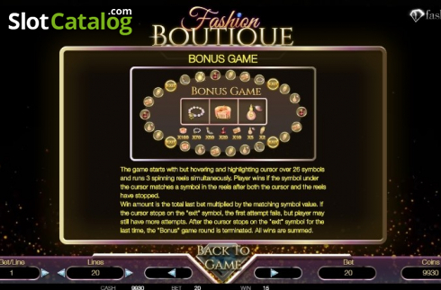 Скрин7. Fashion Boutique слот