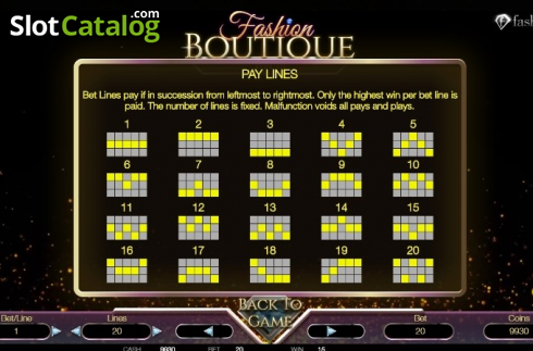Скрин9. Fashion Boutique слот