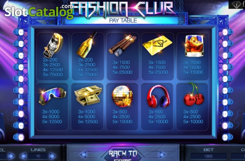 Скрин6. Fashion Club слот