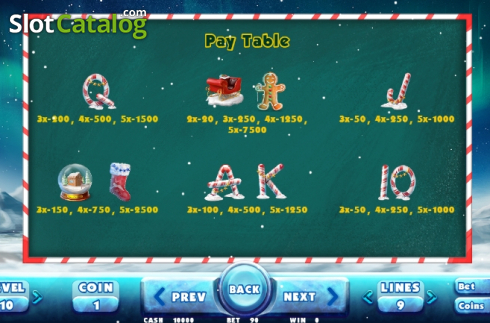 Скрин7. Magical Christmas слот