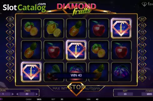 Скрин4. Diamond Fruit (BetConstruct) слот