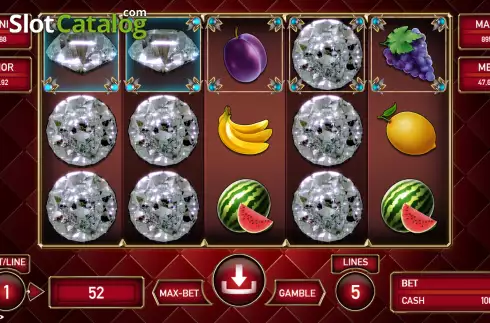 Скрин4. Shining Diamonds 5 Lines слот