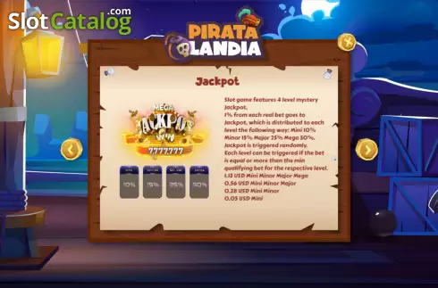 Скрин7. Pirata Landia слот