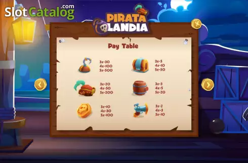 Скрин8. Pirata Landia слот