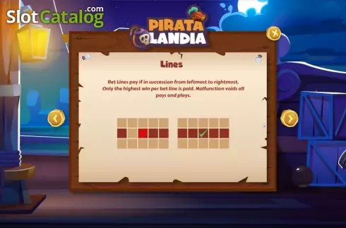 Скрин9. Pirata Landia слот