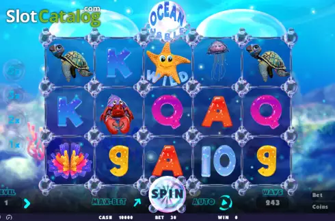 Скрин2. Ocean Bubbles слот