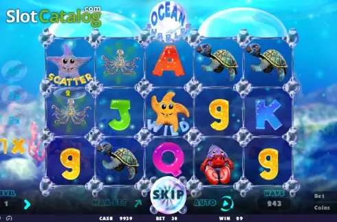 Скрин3. Ocean Bubbles слот