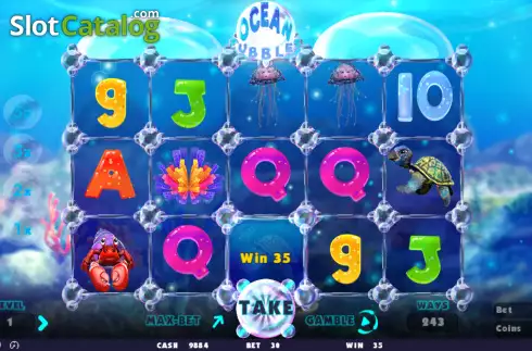 Скрин4. Ocean Bubbles слот