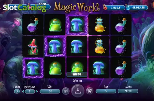 Скрин4. Magic World (BetConstruct) слот