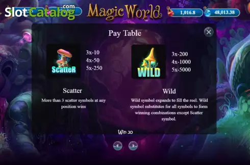 Скрин5. Magic World (BetConstruct) слот