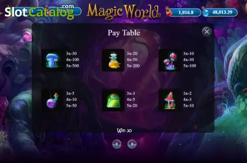 Скрин8. Magic World (BetConstruct) слот