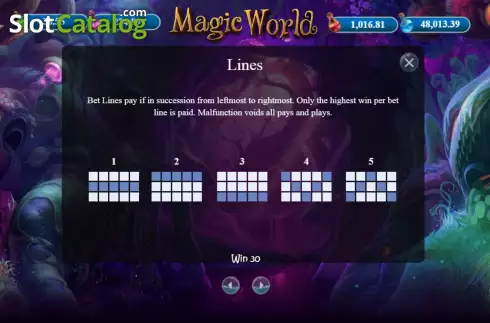 Скрин9. Magic World (BetConstruct) слот