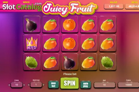 Скрин2. Juicy Fruit слот