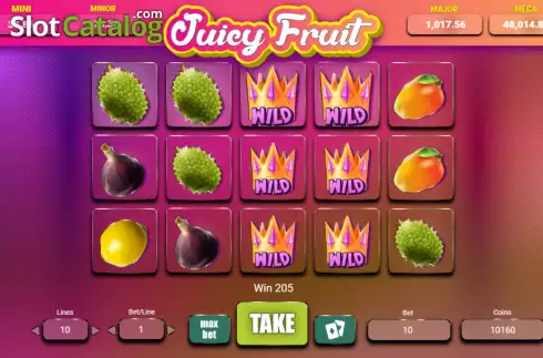 Скрин4. Juicy Fruit слот