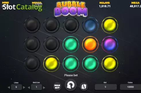 Скрин2. Bubble Boom (BetConstruct) слот