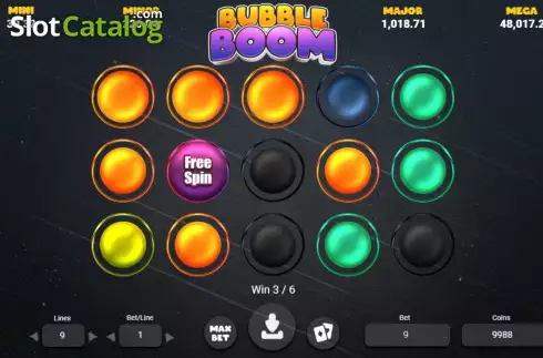 Скрин3. Bubble Boom (BetConstruct) слот