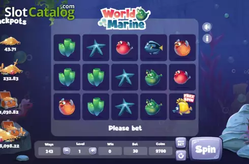 Скрин2. World Marine слот