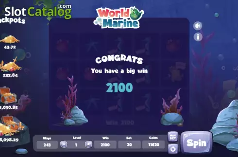 Скрин4. World Marine слот