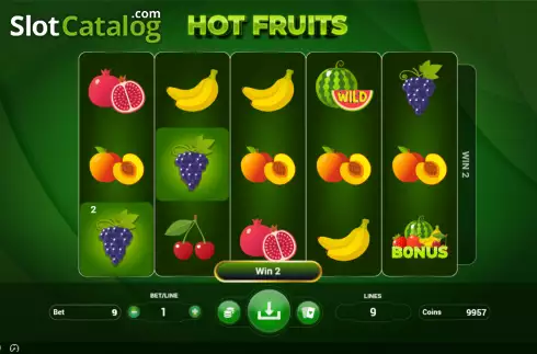 Скрин3. Hot Fruits (BetConstruct) слот