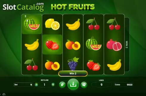 Скрин4. Hot Fruits (BetConstruct) слот