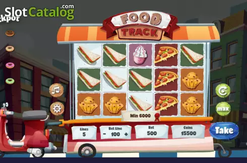 Скрин3. Food Track слот