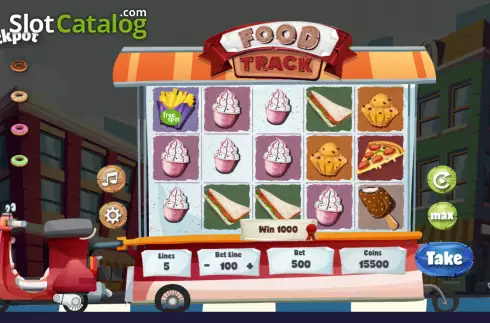 Скрин4. Food Track слот