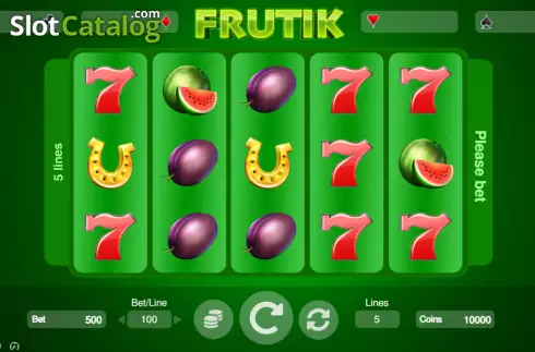 Скрин2. Frutik слот