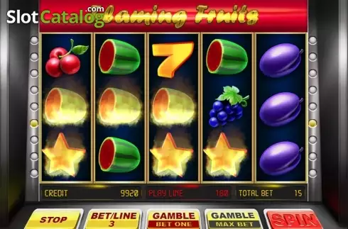 Скрин3. Flaming Fruits (BetConstruct) слот