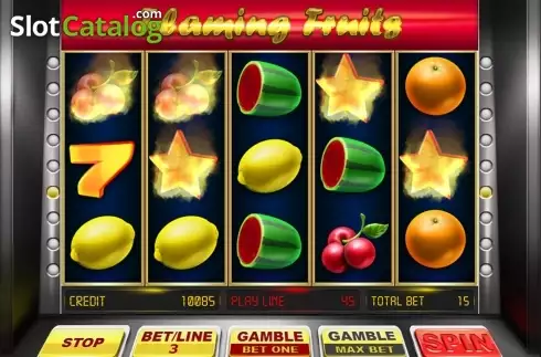 Скрин4. Flaming Fruits (BetConstruct) слот