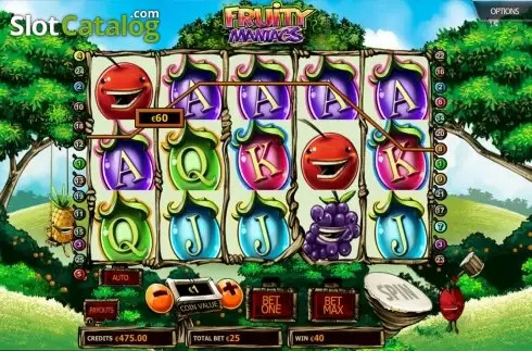 Скрин2. Fruity Maniacs слот