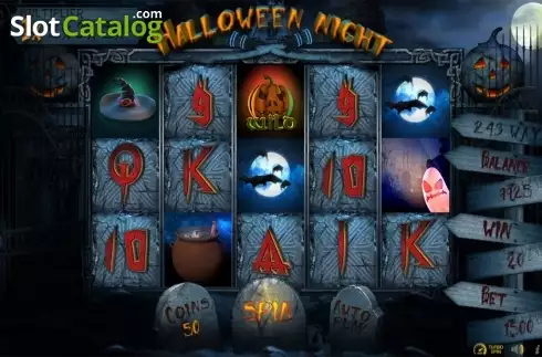 Скрин2. Halloween Night (BetConstruct) слот