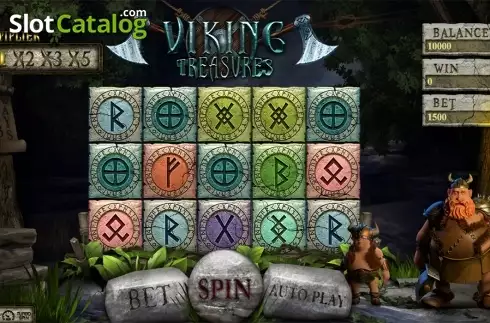 Скрин2. Viking Treasures (BetConstruct) слот