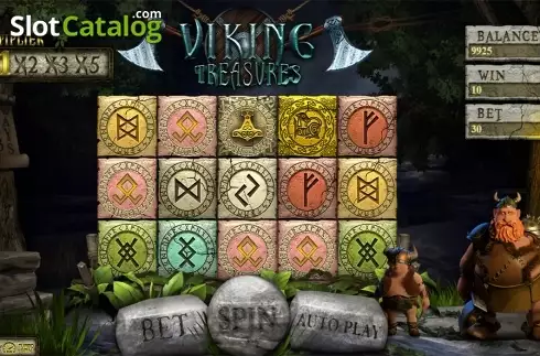 Скрин4. Viking Treasures (BetConstruct) слот