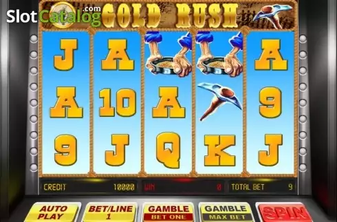 Скрин2. Gold Rush (BetConstruct) слот