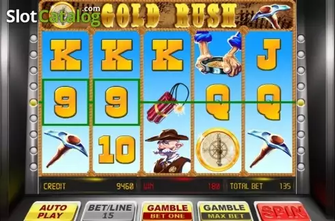 Скрин3. Gold Rush (BetConstruct) слот
