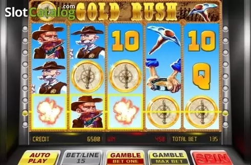 Скрин5. Gold Rush (BetConstruct) слот