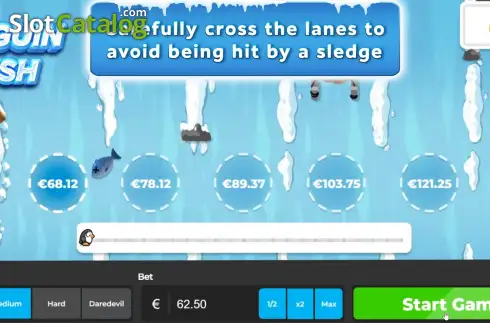 Скрин2. Penguin Rush слот