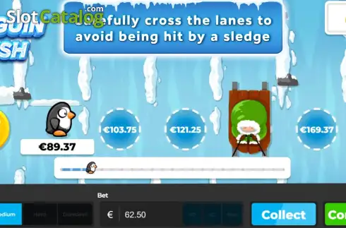 Скрин3. Penguin Rush слот