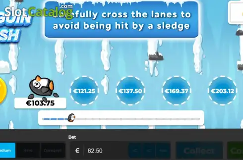 Скрин4. Penguin Rush слот