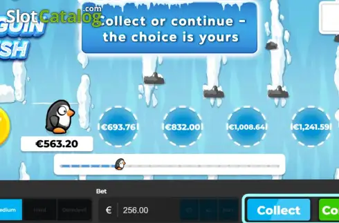 Скрин5. Penguin Rush слот