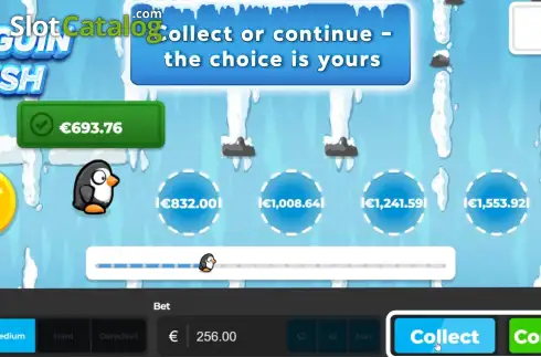Скрин6. Penguin Rush слот