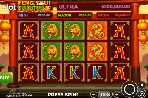 Скрин2. Feng Shui Fortune слот