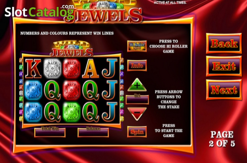 Скрин4. Wild Jewels слот
