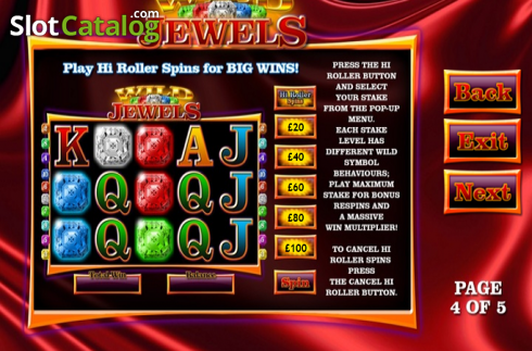 Скрин6. Wild Jewels слот