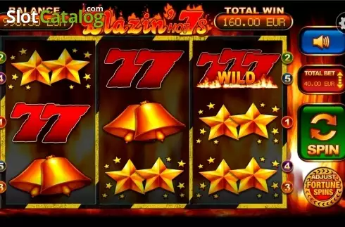 Скрин9. Blazin' Hot 7s слот
