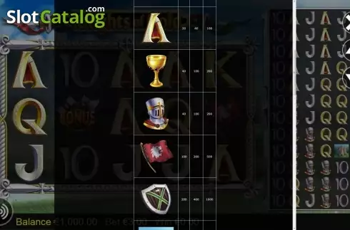 Скрин3. Knights of Gold слот
