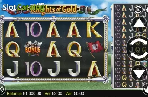 Скрин6. Knights of Gold слот