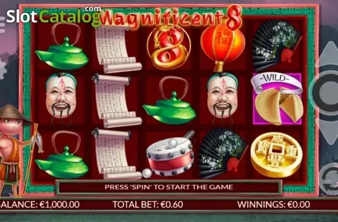Скрин7. Magnificent 8 слот