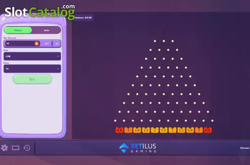 Скрин2. Plinko (Betilus Gaming) слот