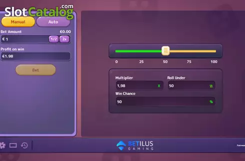 Скрин2. Dice (Betilus Gaming) слот